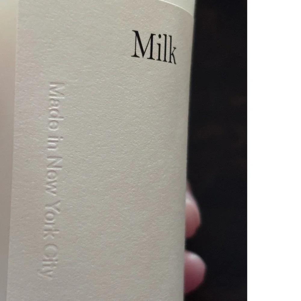 Brooklyn Candle Studio Milk Tea Limited Edition Scented Candle Frosted Glass NYC